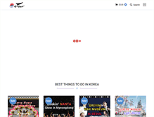 Tablet Screenshot of koreaetour.com